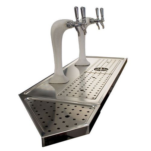 ** Ice Cobra 5 faucets DRAFT BEER TOWER and drip tray! Glycol Cooled **