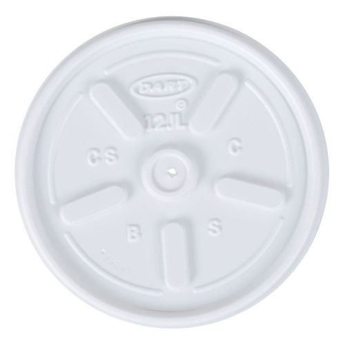 Dart vented lid white 1000ct 12jl for sale