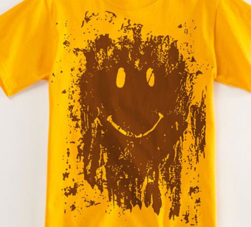 Mud Smiley Face (Forrest Gump)