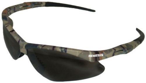 Jackson 3020707 nemesis safety glasses camo frame smoke lens camouflage for sale