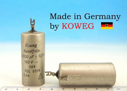 KOWEG Germany KUNSTFOLIE High Precise  &gt;&gt; 100000pF 100nF 0.5% / 160V Capacitor