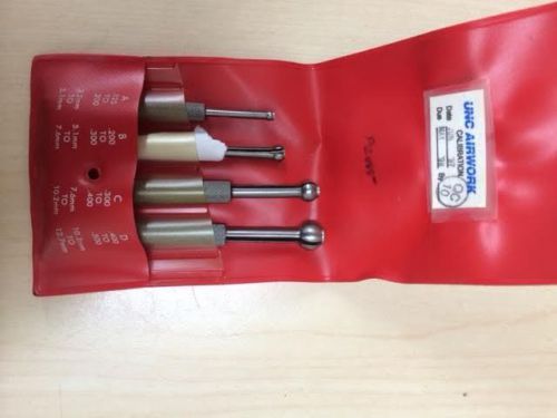 STARRETT 4 PIECE SMALL HOLE GAGE SET NO. S829EZ FOR GENERAL WORK