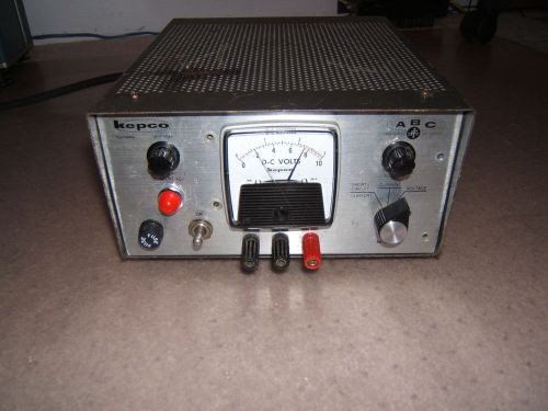 Kepco DC Bench Style Test Power Supply Model ABC 7.5-2 M 10 Vots 2 Amps