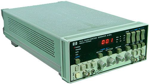 HP Agilent 8111A-001 20 MHz Pulse/Function Generator w/Burst Option 001