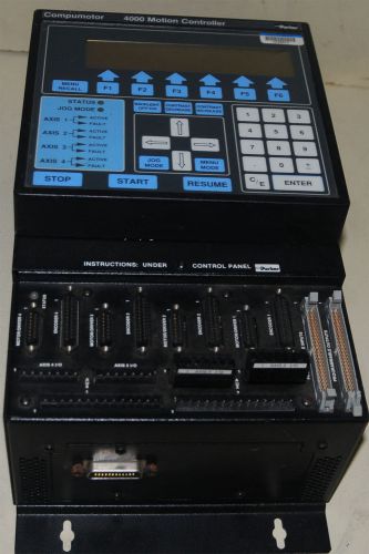 Parker Compumotor 4000-G Motion Controller System with Control Panel