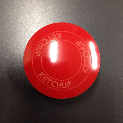 Server Products 82023-102 KT Red &#034;Ketchup&#034; Pump Knob