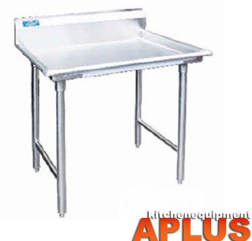 L&amp;j 48&#034; (length) stainless steel classification table with 10&#034; backsplash bsr-48 for sale