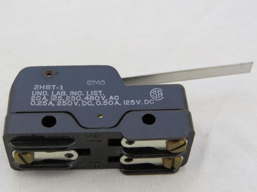 Unimax 2HBT-1 Long Lever Action  Switch , Normally Open or Closed Connections