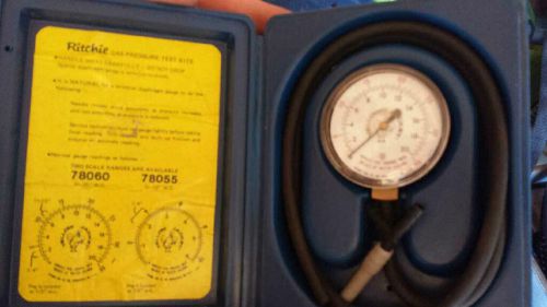Ritchie Yellow Jacket 78060 gas pressure test kit 0-35 w.c.