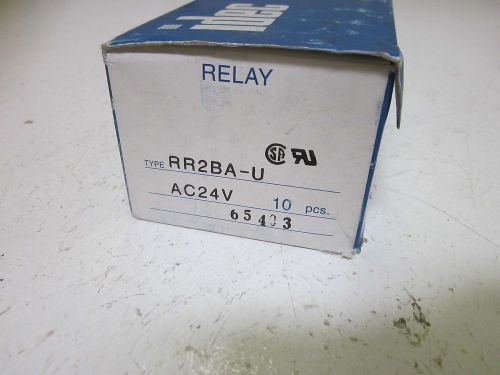 LOT OF 10 IDEC RR2BA-U TIMER 0-1 MIN. 24V *NEW IN A BOX*