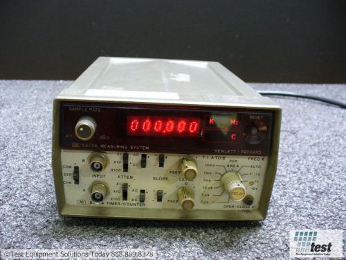 Agilent HP 5300A Measuring System w/ 5304A Timer/Counter  ID #24160 TEST
