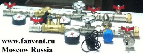 2-way valved balanced piping packages for fan coil units Узлы обвязки фанкойлов. for sale