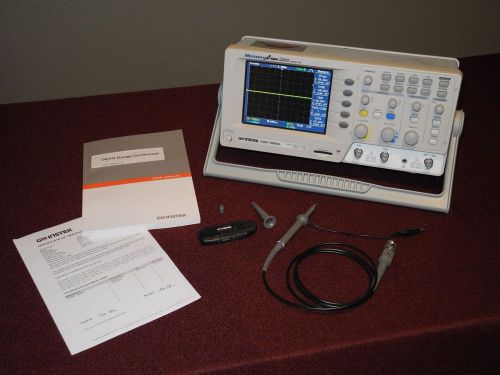 Instek GDS-1062A 60MHz Digital Storage Oscilloscope with Two Probes