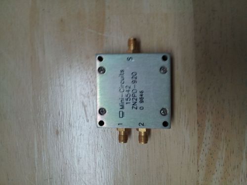 Mini-circuits ZN2PD-920 RF SMA Power Splitter, NEW.
