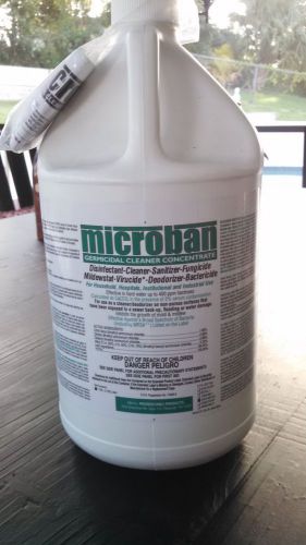 Prorestore microban qgc quaternary germicidal cleaner-1 gal lemon 3 gallon lot for sale