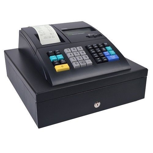 Royal 210DX B1 Electronic Cash Register 2LCD 1500 PLUs 24 Dpts 10 ID Black