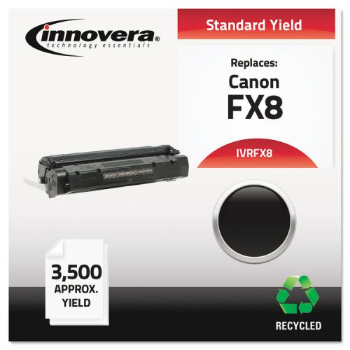 Remanufactured 8955A001AA (FX8) Toner, 3500 Yield, Black