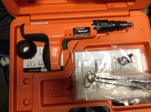 Ramset cobra itw ramset / red head 27 calibre powder actuated tool kit for sale