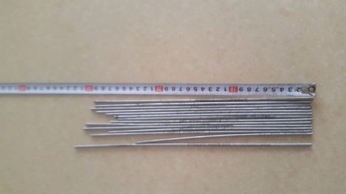 14 pcs  Deloro Stellite  grade one 3.3-  3.5 mm Welding Rods