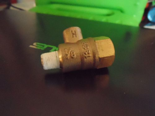Watts 1/8   lf-npt-tc test cock, 1/8 in, use w/backflow prevent for sale
