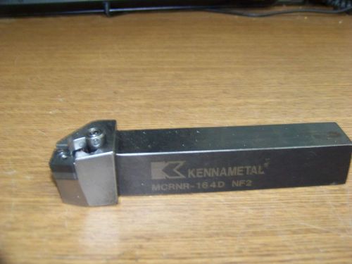 KENNAMETAL MCRNR-164D  INDEXABLE TOOL HOLDER VERY GOOD CONDITION  1 &#034; SQUARE