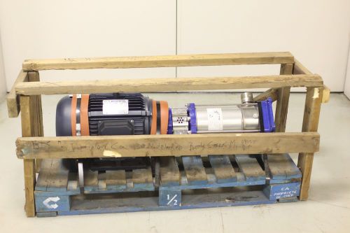 New myers vertical pump mv16-60s stage 6 15 hp leeson motor g150062.00 for sale