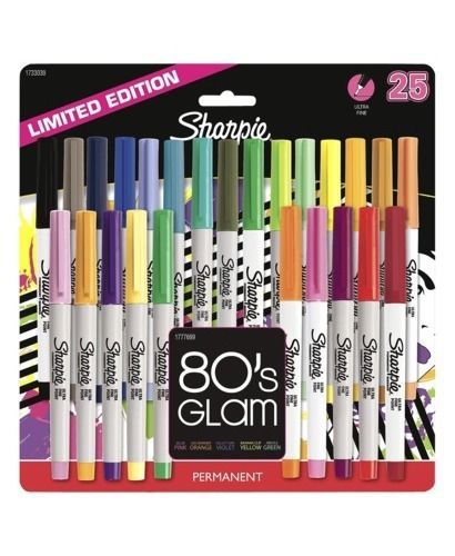 New sharpie ultra fine point permanent marker - ultra fine - assorted - 24-pac for sale