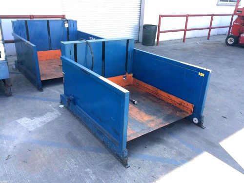 Southworth c2-24 hydraulic pallet lift platform / ground level loader 2000 lbs for sale