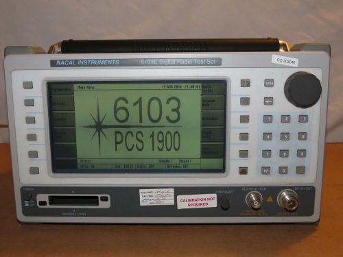 Racal instruments 6103e digital radio test set for sale