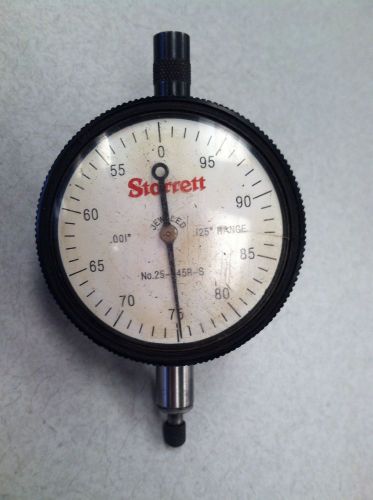 Starrett 25-245R-S Dial Indicator .001