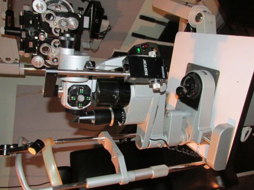 Optometry exam lane xl 3000 chair/stand reichert phoropter w/ tonometer &amp; kerato for sale