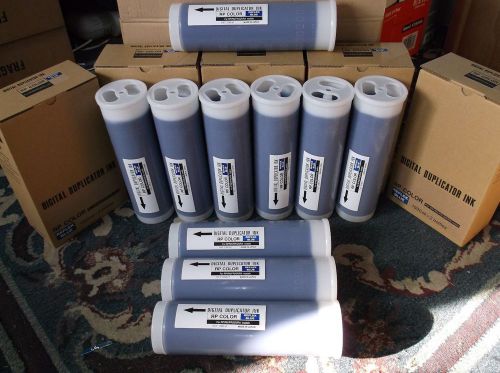 10 MEDIUM BLUE INK for Riso GR RA RC RN RP GR3750 GR3770 RN2235 RP3700 RP3790