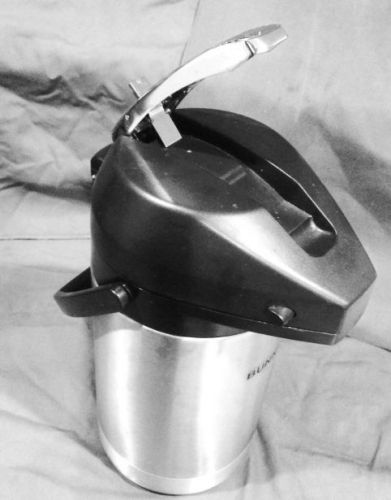 BUNN 32125.0000 2.5 Liter Lever-Action Airpot, Stainless Steel