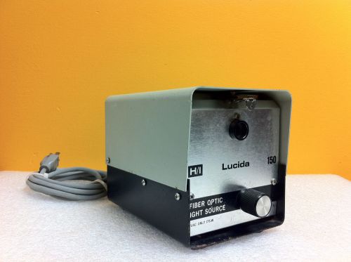 Lucida 150 Fiber Optic Light Source (No Bulb)