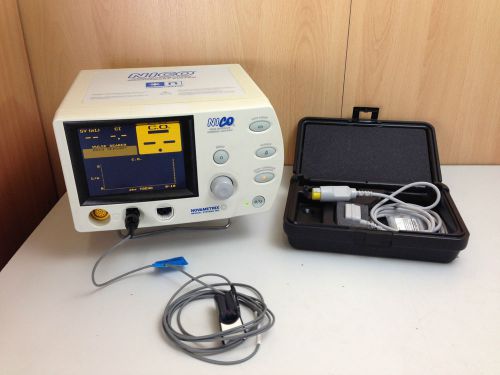 Novametrix nico2 non-invasive patient monitor with brand new co2 / spo2 sensor for sale