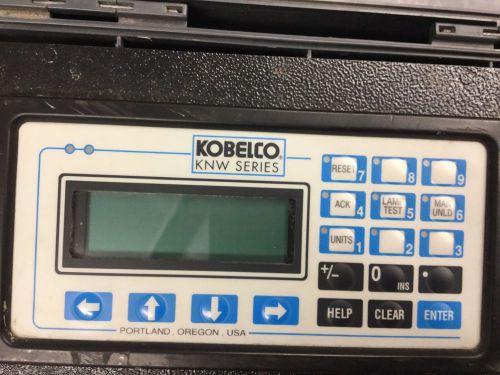 kobelco knw series control panel for rotary screw compressor