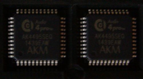 AKM AK4495SEQ Premium DAC 32-Bit 768kHz DSD; 126dB