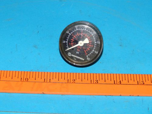 Norgren 0-160 psi 0-11 bar 0-1.1 mpa pressure gauge 1/4&#034; npt for sale