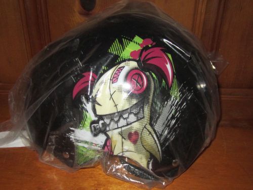 Punisher skateboards jinx skateboard helmet black size small, extra small pads for sale