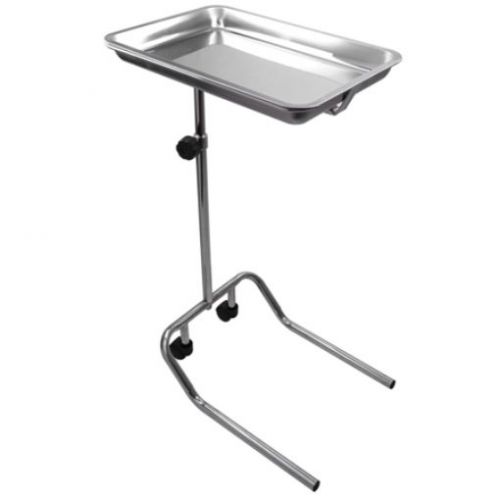 Mayo Instrument Stand with Removable Tray Single Post