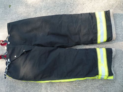 Black nomex firefighter pants 44 waist for sale