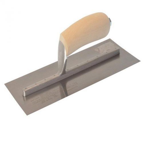 Premier line 11&#034; by 4-1/2&#034; stainless steel finishing trowel w/wood handle for sale