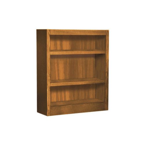 A. Joffe A. Joffe - Single Wide Bookcase - Dry Oak Finish - 3 Shelves