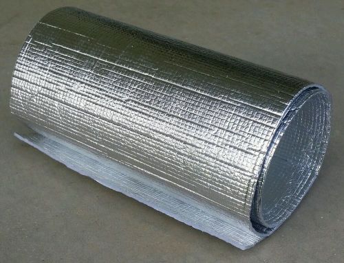 Reflective Insulation Heat Shield, Double Sided, Thermal Insulation 14&#034; by 50&#034;