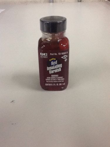 GC Electronics  Red Insulating Varnish 10-9002-A  2oz