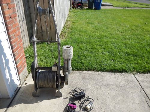 Ridgid 700 winch packer manhole recovery system for sale