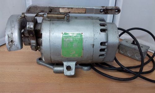Consew Industrial Sewing Machine Motor 1/3 HP 1725RPM 115V 3.7A Model CAP-DSI