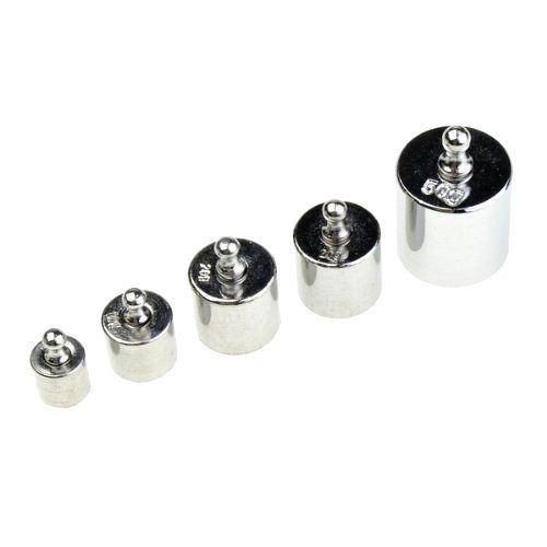 A Set of 105g Gram Chrome Calibration Weight for Digital Jewellery Scale Science