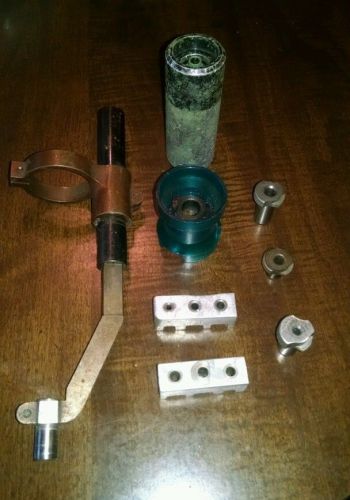 Slip drill bushing &amp; spring guide w/accessories. Lot of 10