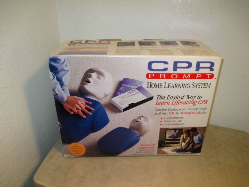 CPR Prompt HOME LEARNING SYSTEM - Adult/Child Training MANIKINS w Lung Bags